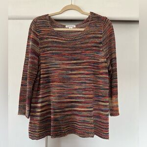 JohnPaulRichard Multicolor Knit Sweater